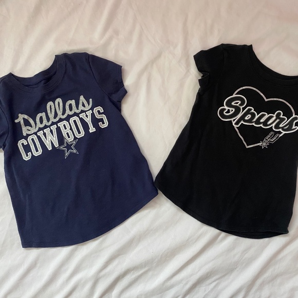 Cowboys and Spurs Tee’s Toddler size 2T - Picture 1 of 5